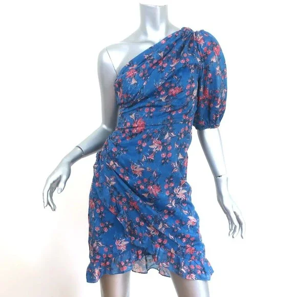 isabel marant etoile one shoulder dress Isabel Marant toile One Shoulder Dress The Curatorial Dept